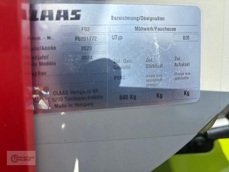 Mähwerk of the type CLAAS Corto 3200 F Profil, Vorführmaschine in Rittersdorf (Picture 11)