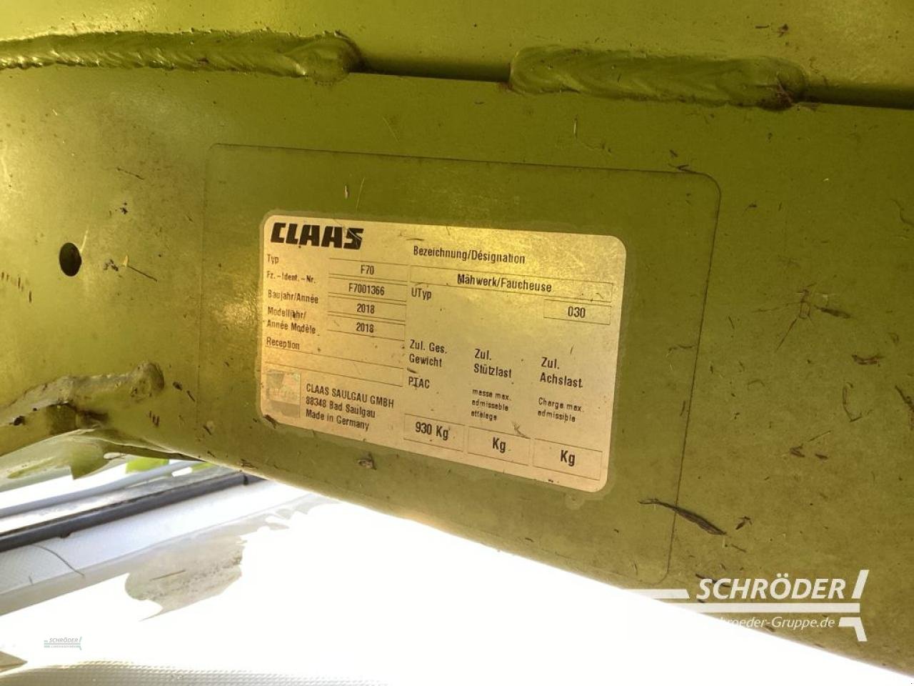 Mähwerk del tipo CLAAS DISCO 1100 C + DISCO 3600 FC, Gebrauchtmaschine In Norden (Immagine 13)