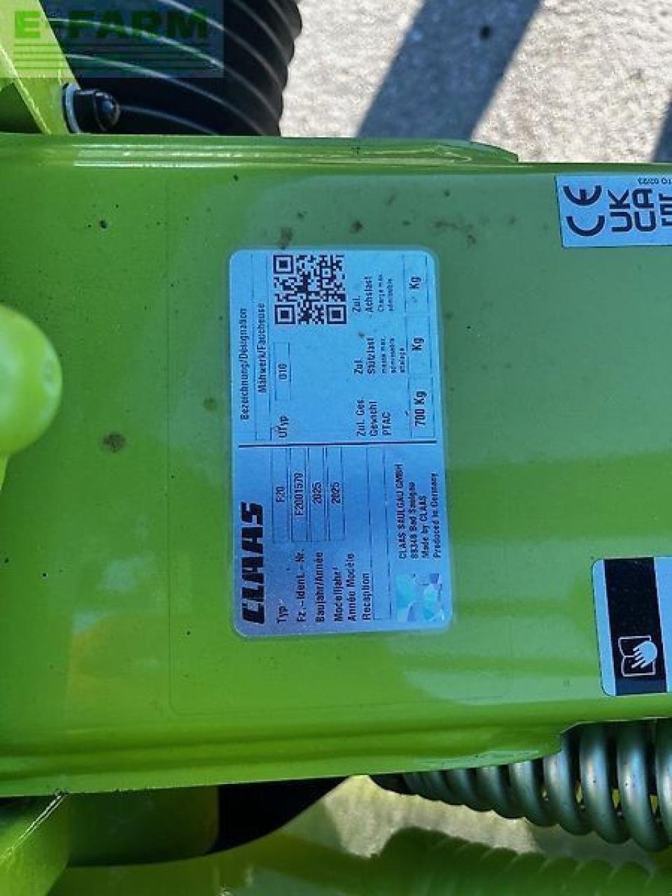 Mähwerk typu CLAAS disco 24, Gebrauchtmaschine v AHRENSHAGEN (Obrázek 3)