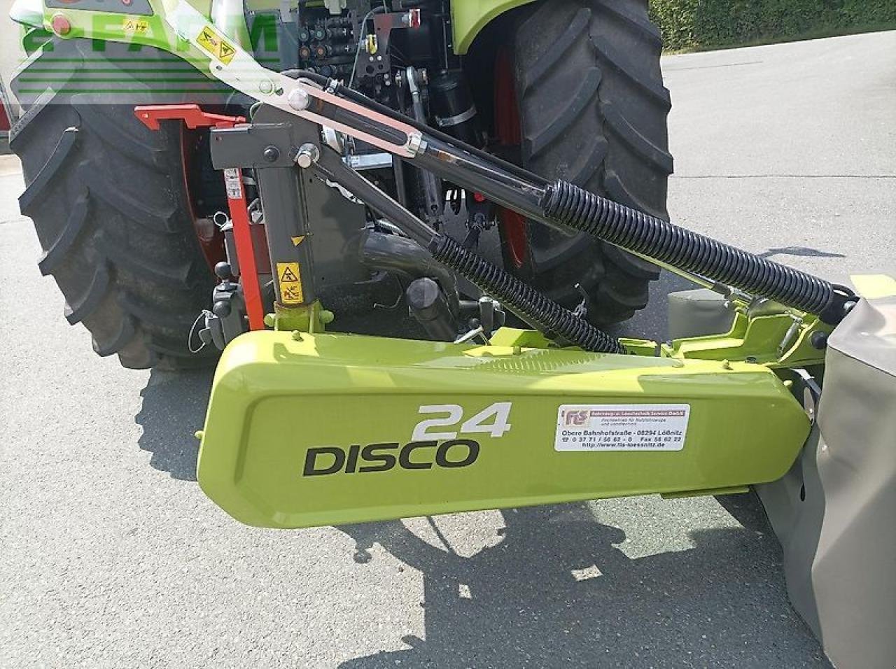Mähwerk van het type CLAAS disco 24, Gebrauchtmaschine in LÖSSNITZ (Foto 10)