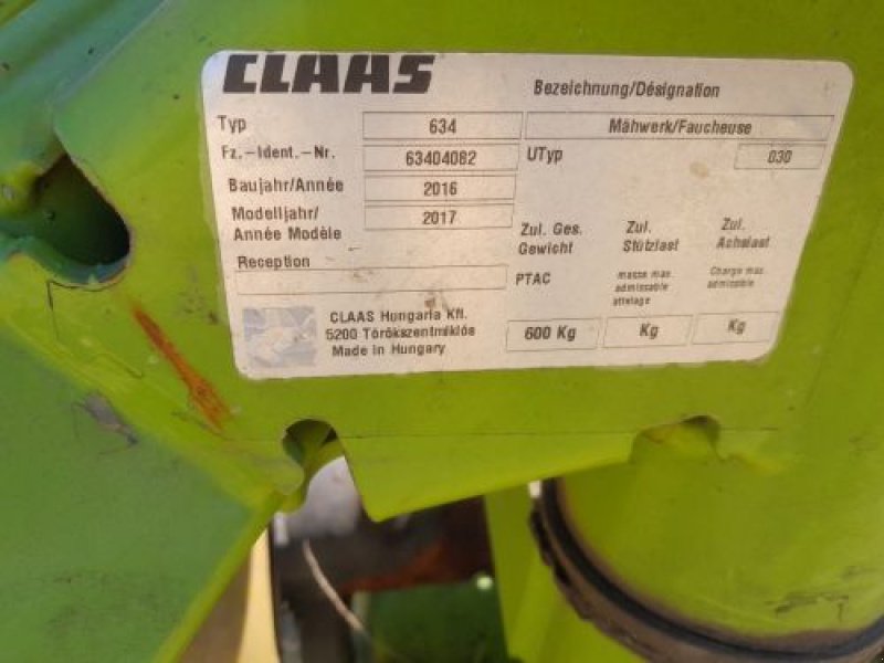 Mähwerk typu CLAAS DISCO 250, Gebrauchtmaschine v Belleville sur Meuse (Obrázek 4)