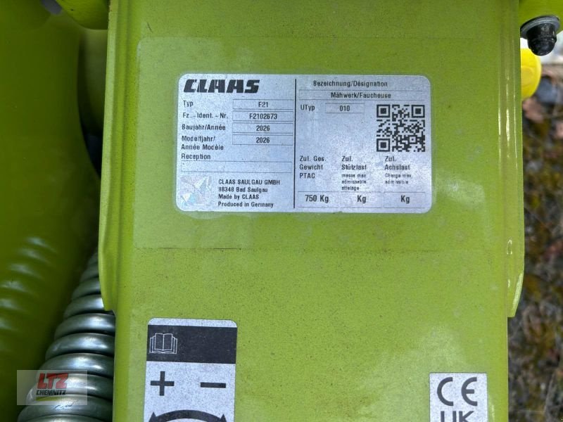 Mähwerk Türe ait CLAAS DISCO 28, Neumaschine içinde Plauen-Oberlosa (resim 7)