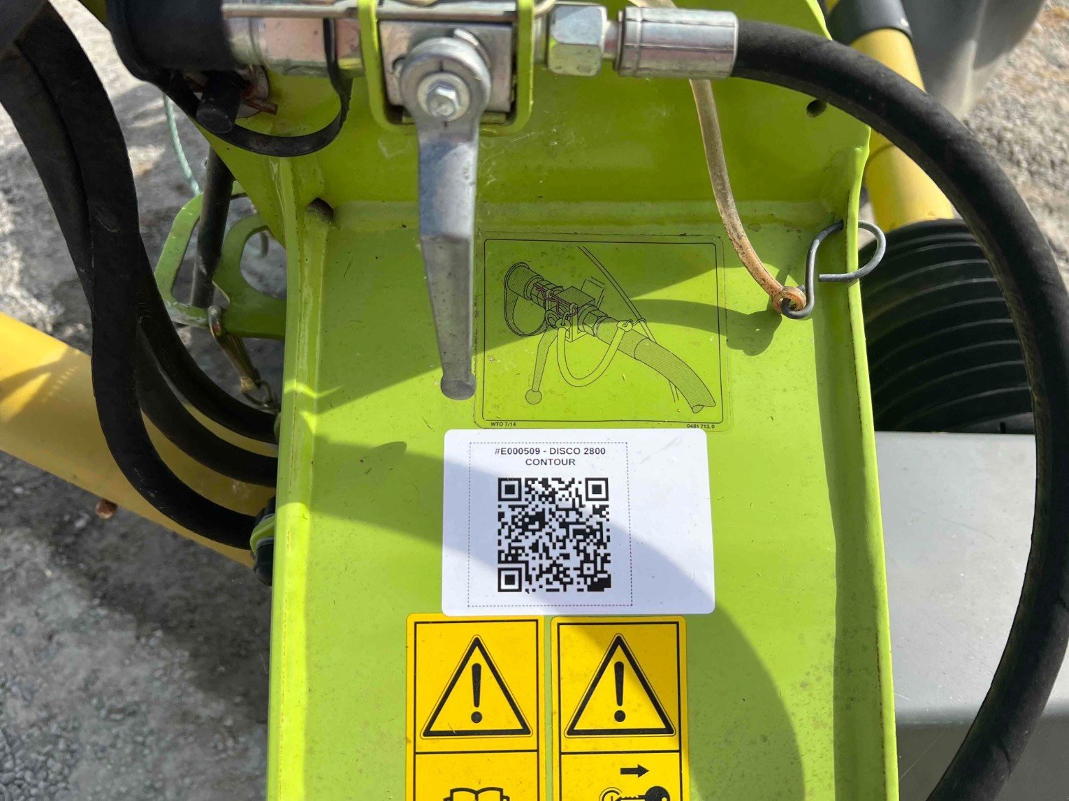 Mähwerk типа CLAAS DISCO 2800 CONTOUR, Gebrauchtmaschine в ST ELIX THEUX (Фотография 8)