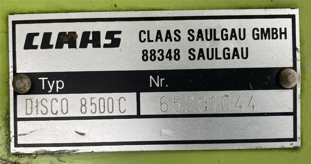 Mähwerk типа CLAAS DISCO 3000C & DISCO 8500C, Gebrauchtmaschine в Horsens (Фотография 11)