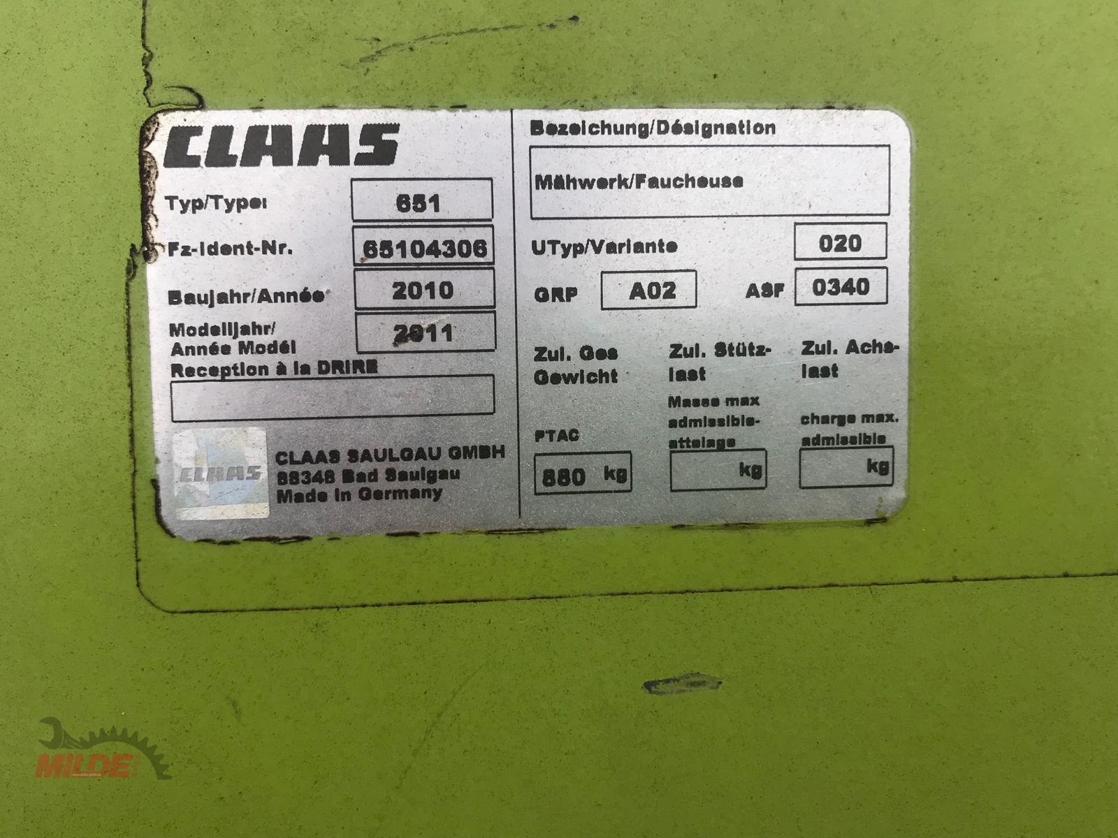 Mähwerk tip CLAAS Disco 3050 FC Plus, Gebrauchtmaschine in Creußen (Poză 8)