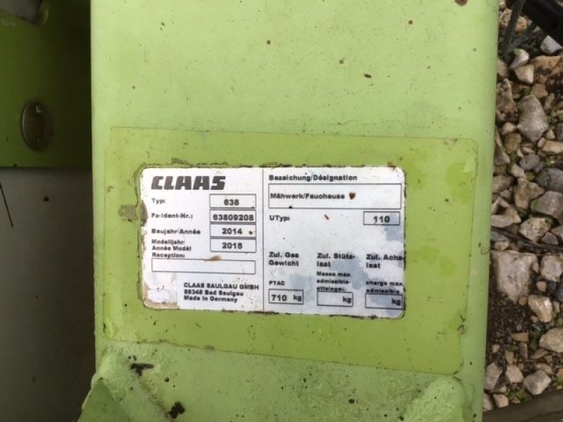 Mähwerk van het type CLAAS Disco 3050, Gebrauchtmaschine in Condeissiat (Foto 6)