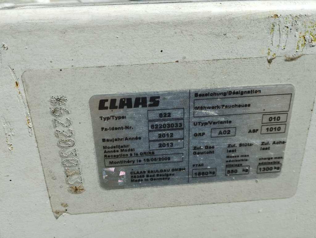 Mähwerk vrste CLAAS Disco 3050, Gebrauchtmaschine v Calmont (Slika 11)