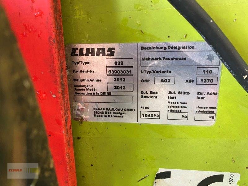 Mähwerk des Typs CLAAS Disco 3100 FRC, Gebrauchtmaschine in Tuningen (Bild 8)