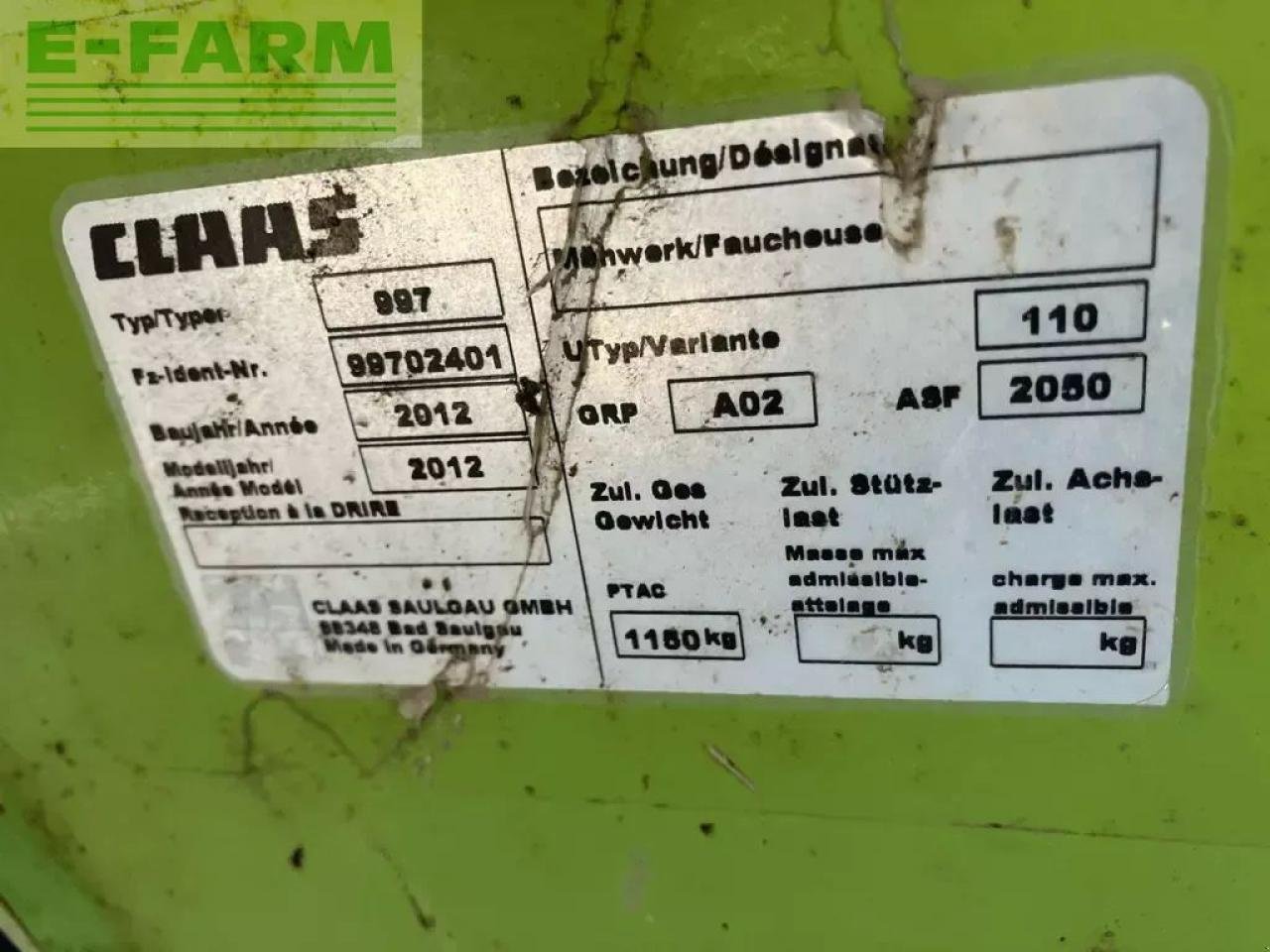 Mähwerk типа CLAAS disco 3100 rc contour, Gebrauchtmaschine в ST ANDIOL (Фотография 10)