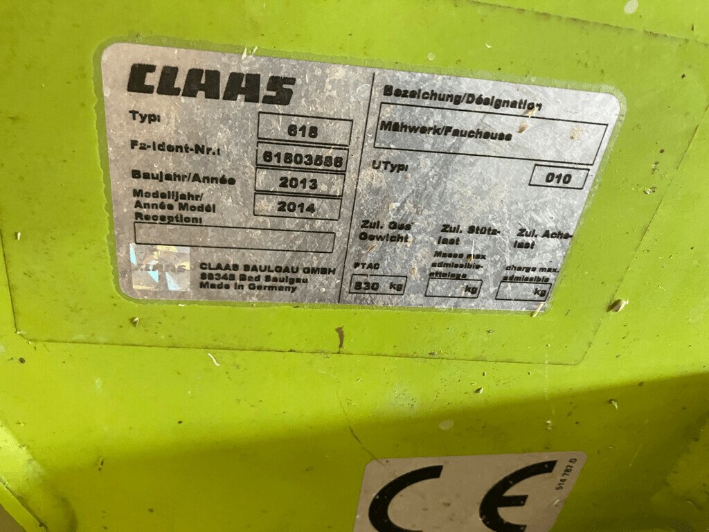 Mähwerk del tipo CLAAS DISCO 3100, Gebrauchtmaschine en AUTUN (Imagen 10)