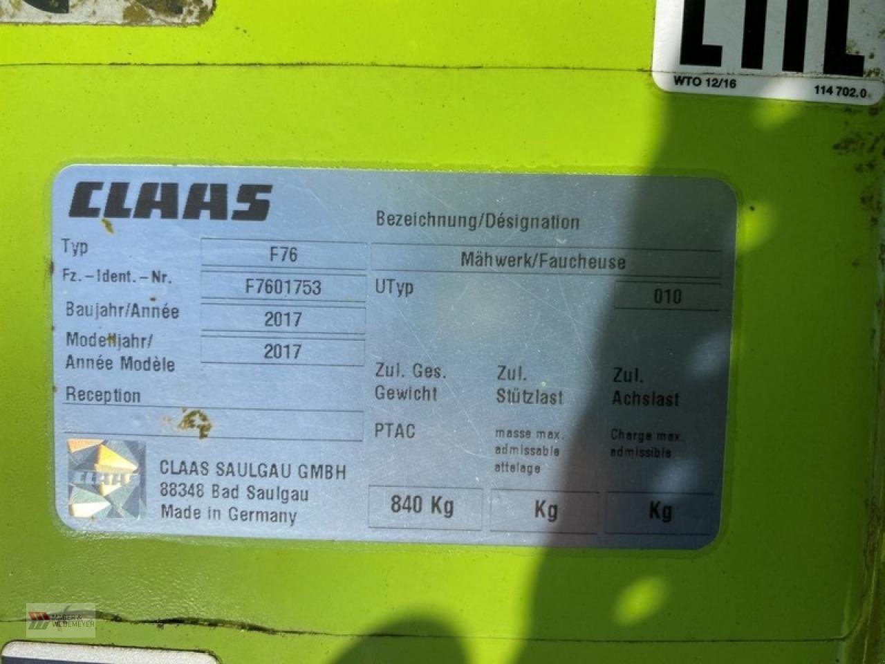 Mähwerk za tip CLAAS DISCO 3150 HECK, Gebrauchtmaschine u Oyten (Slika 6)