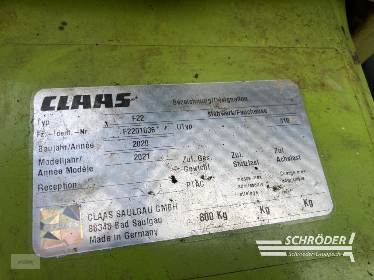 Mähwerk typu CLAAS DISCO 32, Gebrauchtmaschine v Wildeshausen (Obrázek 2)