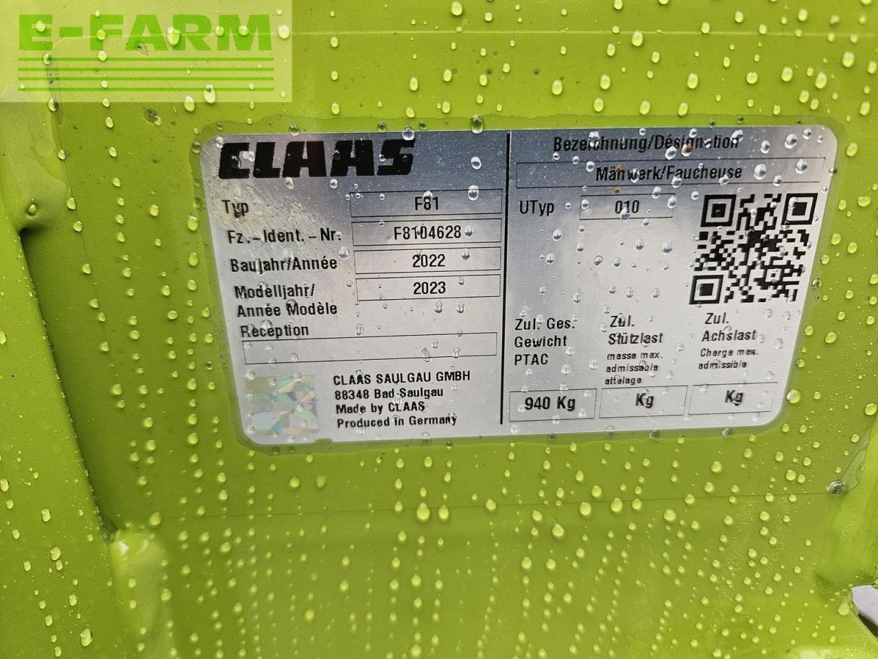 Mähwerk типа CLAAS disco 3200 contour, Gebrauchtmaschine в ILZ (Фотография 5)