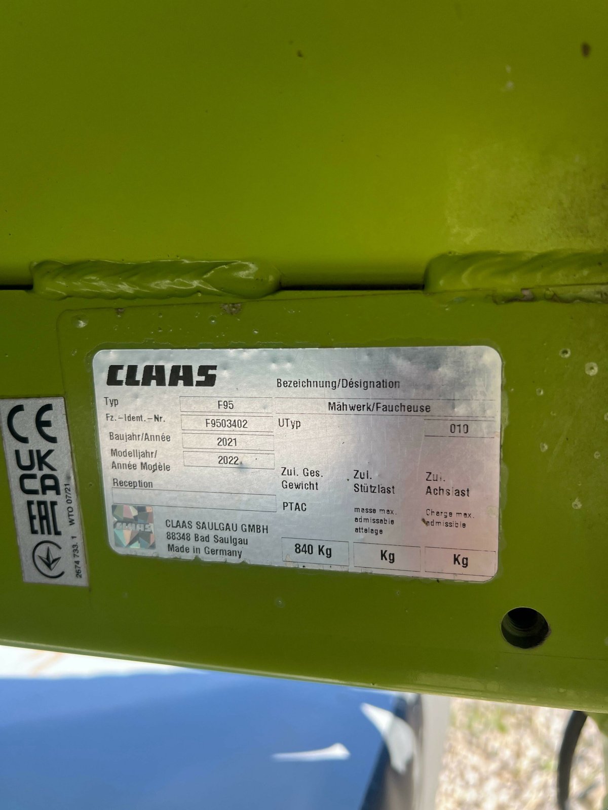 Mähwerk of the type CLAAS DISCO 3200 F PROFIL, Gebrauchtmaschine in SAINT ANDIOL (Picture 10)