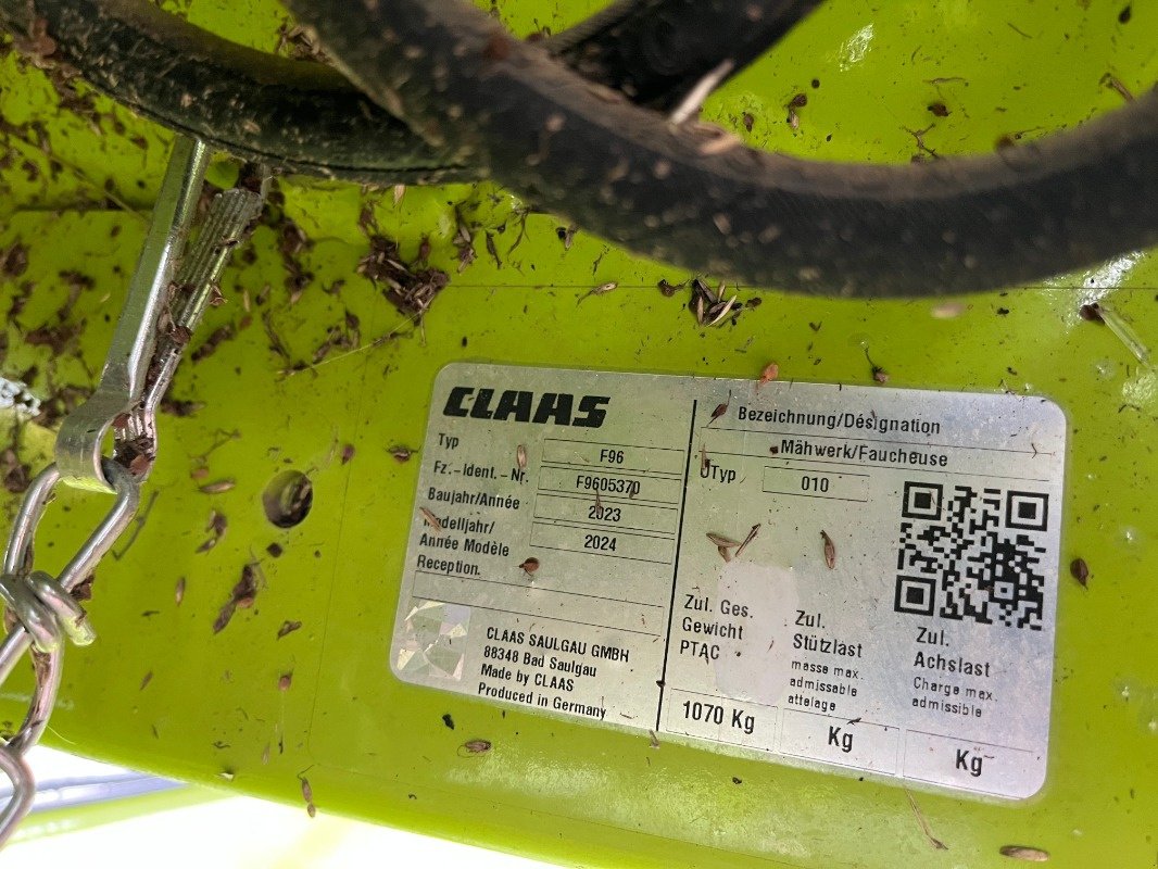 Mähwerk typu CLAAS Disco 3200 FC + 1100 C, Gebrauchtmaschine v Ebersbach (Obrázek 20)