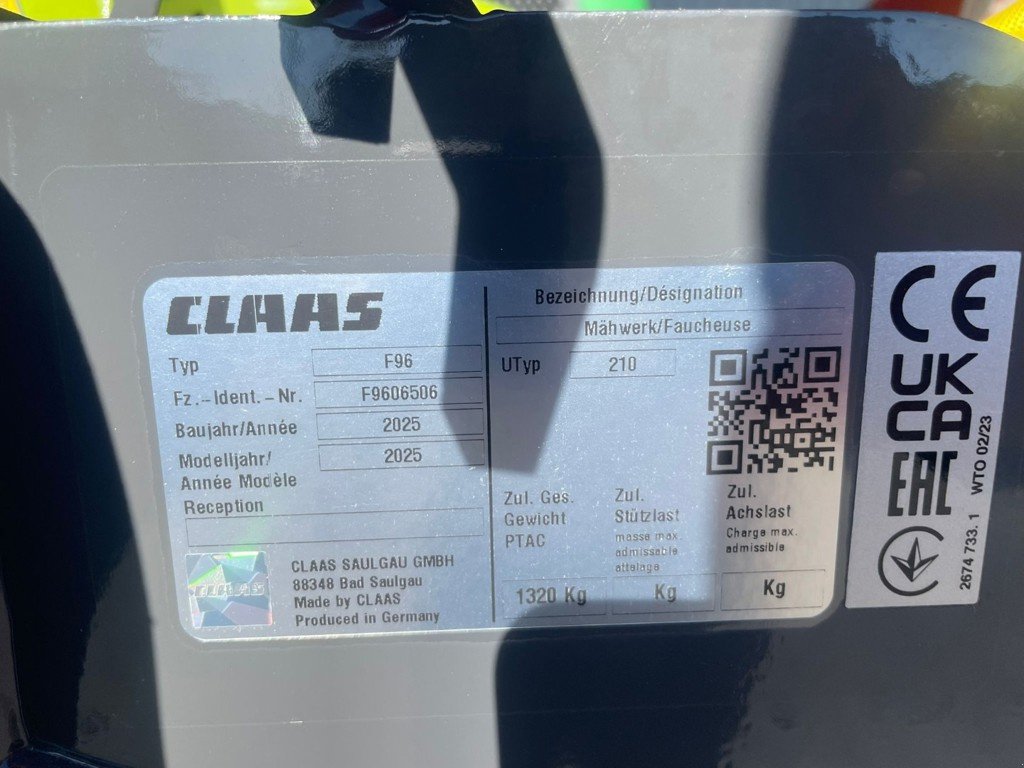 Mähwerk des Typs CLAAS DISCO 3200 FC MOVE, Neumaschine in Domdidier (Bild 5)