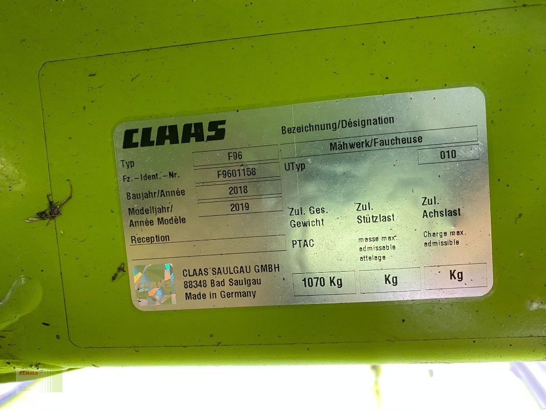 Mähwerk des Typs CLAAS Disco 3200 FC Profil, Gebrauchtmaschine in Risum-Lindholm (Bild 12)