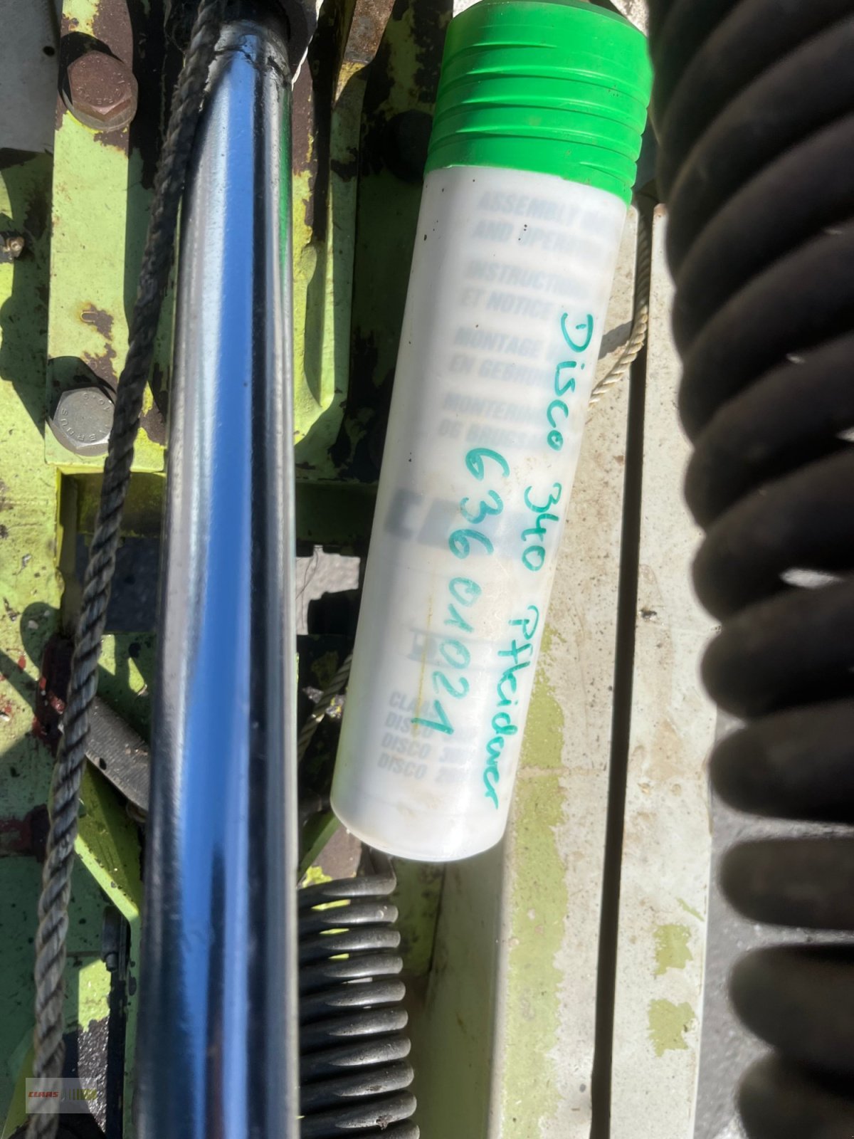 Mähwerk Türe ait CLAAS Disco 340, Gebrauchtmaschine içinde Langenau (resim 8)