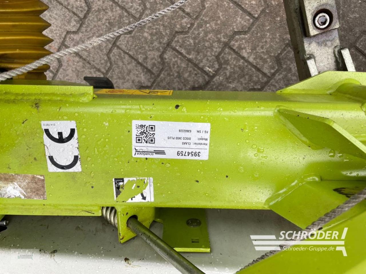 Mähwerk типа CLAAS DISCO 3450 PLUS, Gebrauchtmaschine в Wildeshausen (Фотография 21)