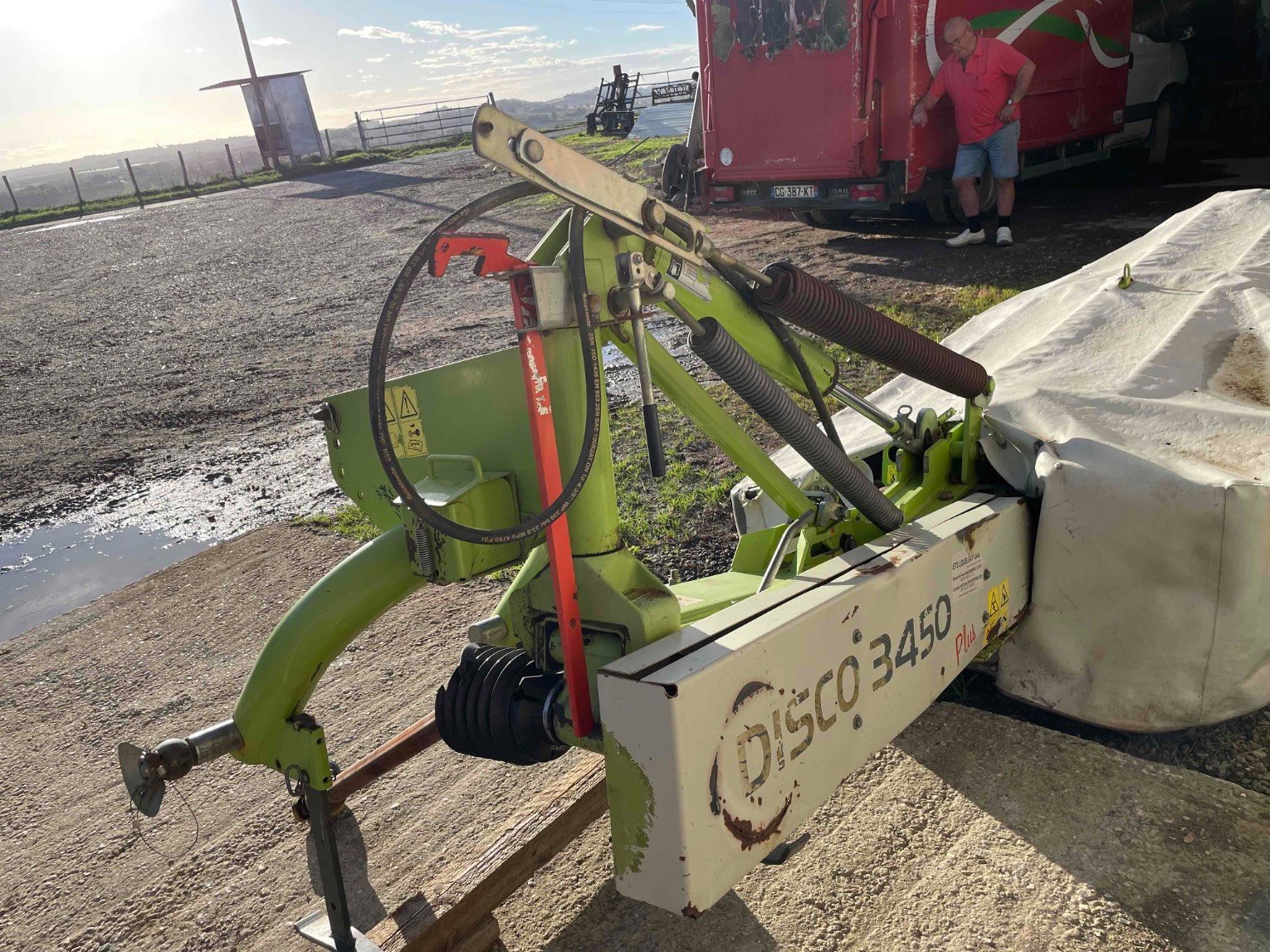 Mähwerk del tipo CLAAS DISCO 3450, Gebrauchtmaschine In ST ELIX THEUX (Immagine 6)