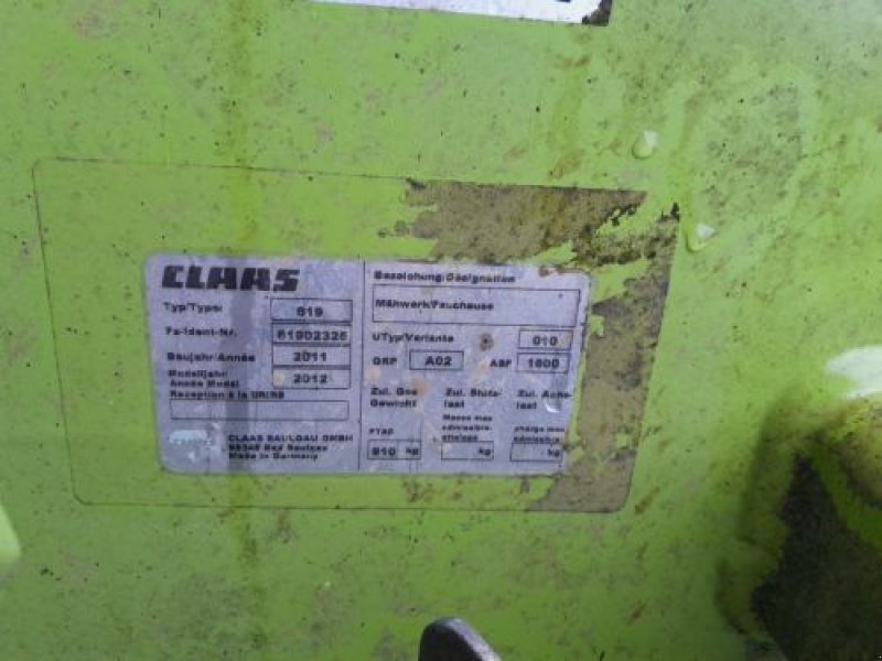 Mähwerk типа CLAAS DISCO 3500 C, Gebrauchtmaschine в Belleville sur Meuse (Фотография 2)