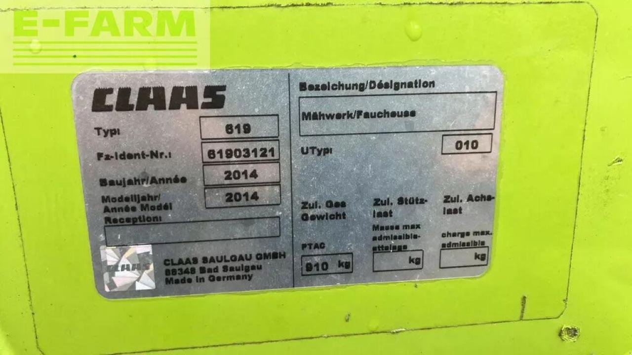Mähwerk типа CLAAS disco 3500, Gebrauchtmaschine в VAROIS-ET-CHAIGNOT (Фотография 3)