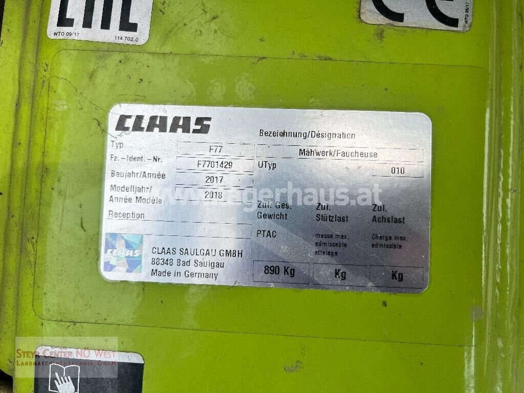 Mähwerk typu CLAAS DISCO 3550, Gebrauchtmaschine v Purgstall (Obrázek 4)