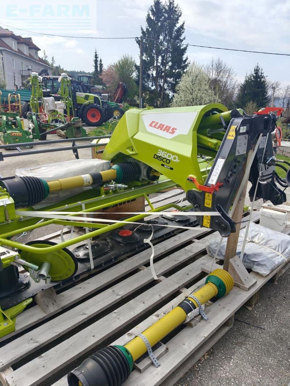 Mähwerk Türe ait CLAAS disco 3600f move, Gebrauchtmaschine içinde RUDEN (resim 5)
