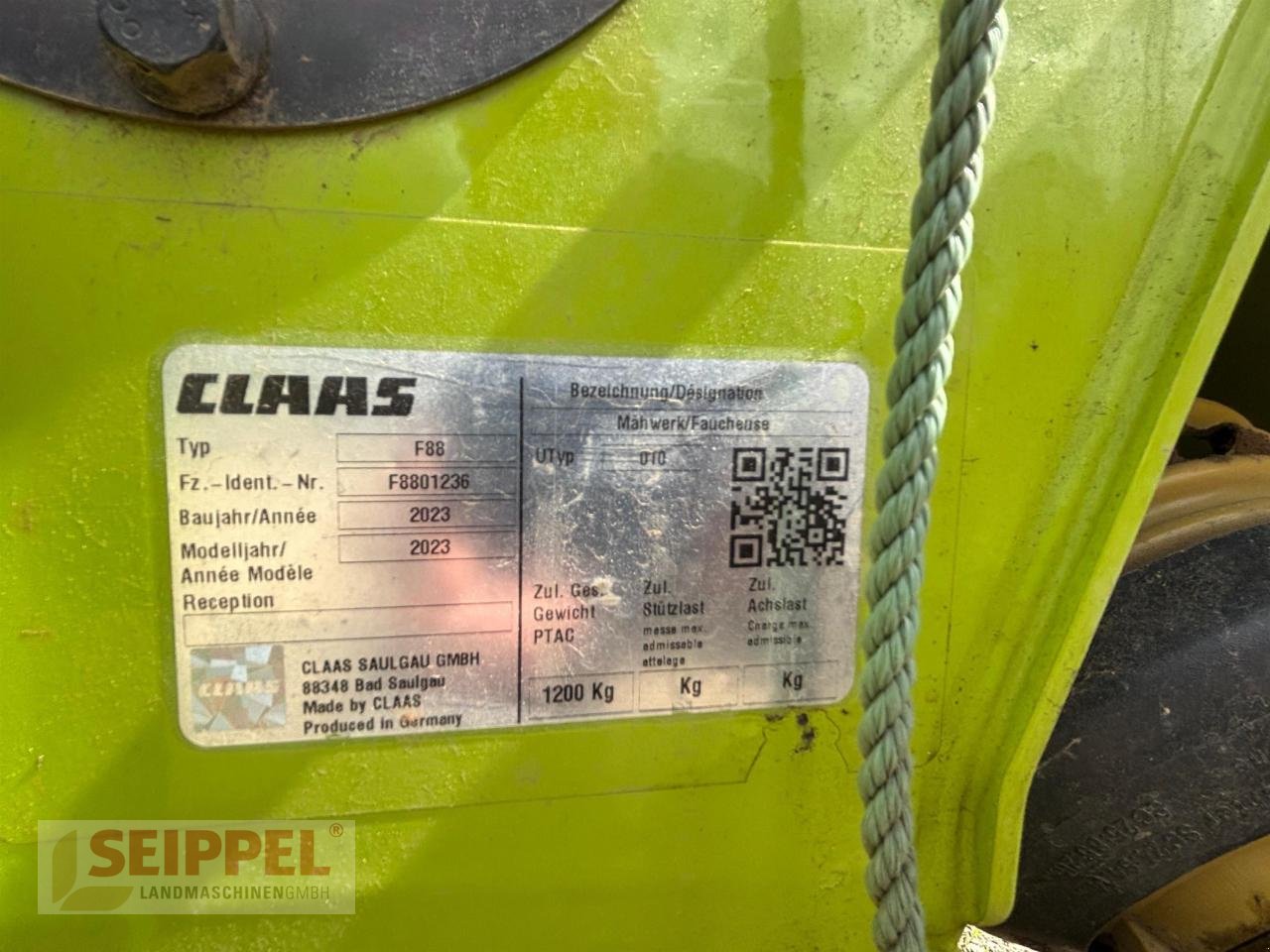 Mähwerk of the type CLAAS Disco 4400 F88, Gebrauchtmaschine in Groß-Umstadt (Picture 7)