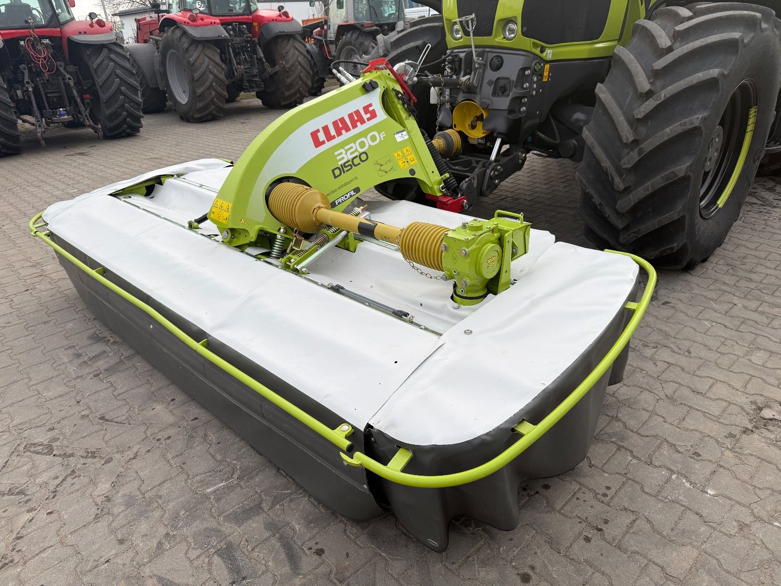 Mähwerk Türe ait CLAAS Disco 8400 C + Disco 3100 C Profil, Gebrauchtmaschine içinde Lautertal (resim 13)