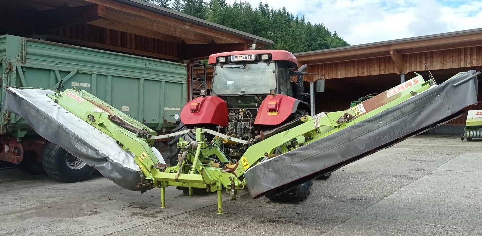 Mähwerk des Typs CLAAS Disco 8500 CV, Gebrauchtmaschine in Villach/Zauchen (Bild 7)