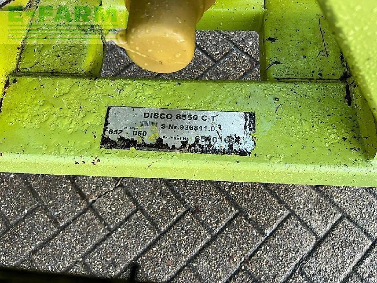 Mähwerk типа CLAAS disco 8550 c trippelmaaier, Gebrauchtmaschine в ag BROEKLAND (Фотография 9)