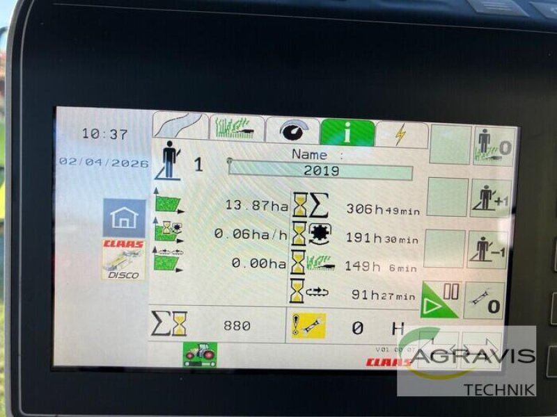 Mähwerk Türe ait CLAAS DISCO 9100 C AS, Gebrauchtmaschine içinde Fritzlar (resim 8)