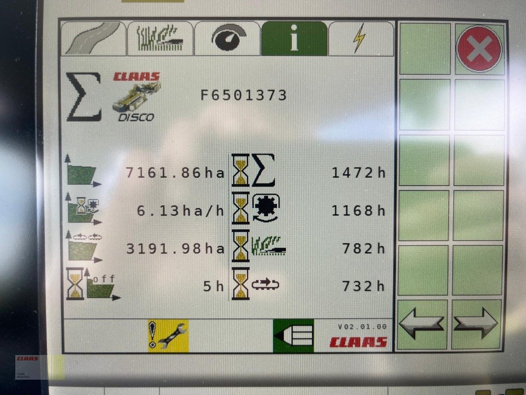 Mähwerk Türe ait CLAAS DISCO 9200 C AS AUTOSWATHER + DISCO 3200 FC MOVE, Aufbereiter, Mähwerkkombination, Gebrauchtmaschine içinde Westerstede (resim 21)