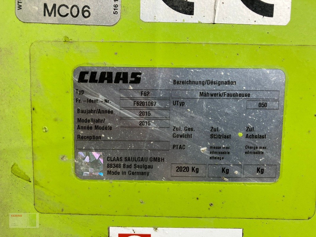 Mähwerk typu CLAAS DISCO 9200 TREND, Gebrauchtmaschine v Risum-Lindholm (Obrázek 14)