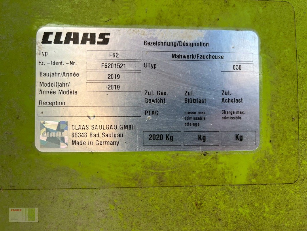 Mähwerk of the type CLAAS DISCO 9200 TREND, Gebrauchtmaschine in Risum-Lindholm (Picture 7)
