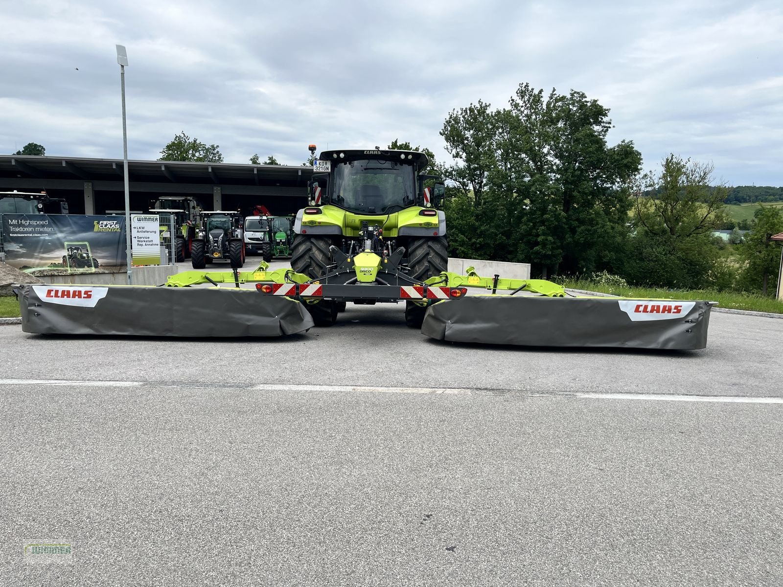 Mähwerk des Typs CLAAS Disco 9300 Trend - Heckmähwerk 9,1m (Butterfly), Neumaschine in Kematen (Bild 2)