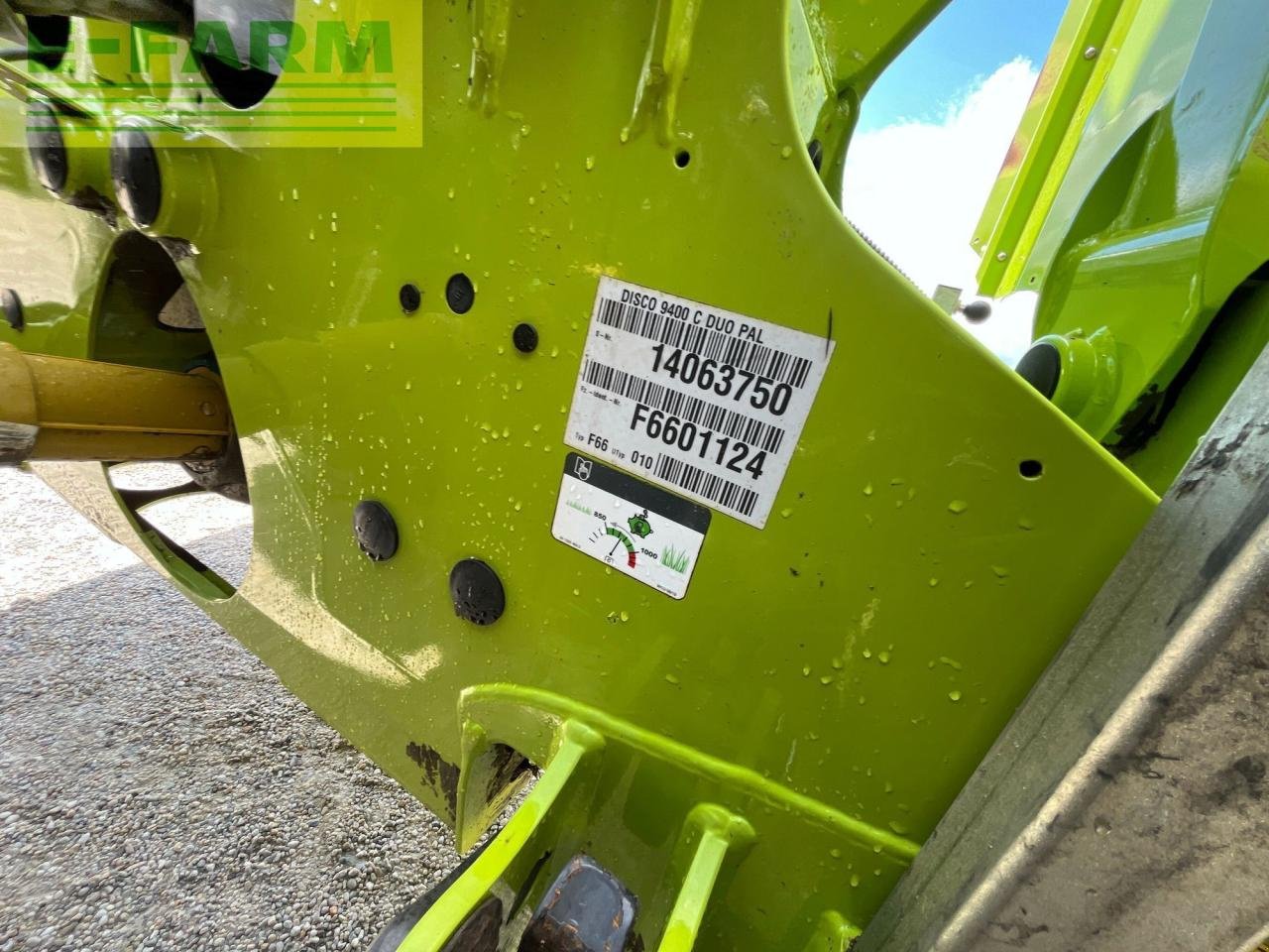 Mähwerk типа CLAAS disco 9400 c duo, Gebrauchtmaschine в PONTIVY (56 - MORBIHAN) (Фотография 5)