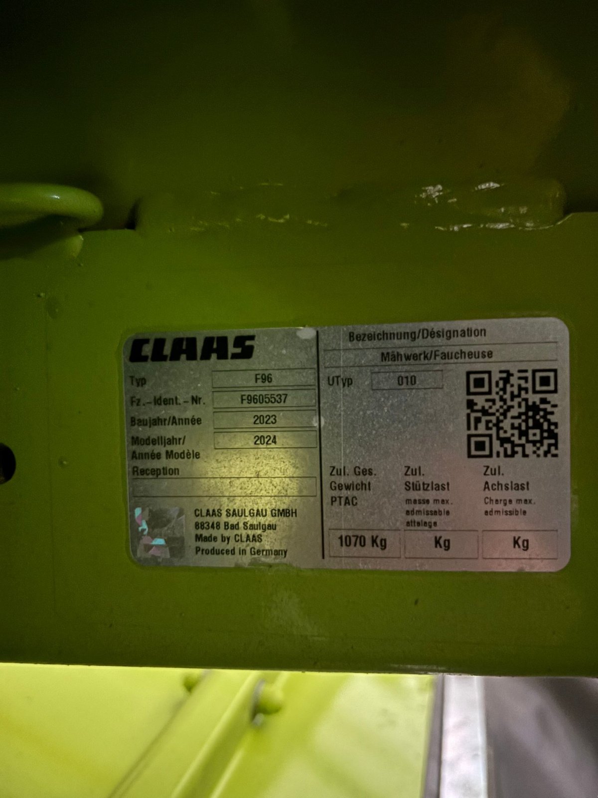 Mähwerk vrste CLAAS Disco 9400 C Duo, Gebrauchtmaschine v Wiedergeltingen (Slika 5)