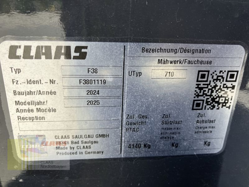 Mähwerk от тип CLAAS DISCO 9700 C AS BUSINESS, Neumaschine в Schwend (Снимка 15)