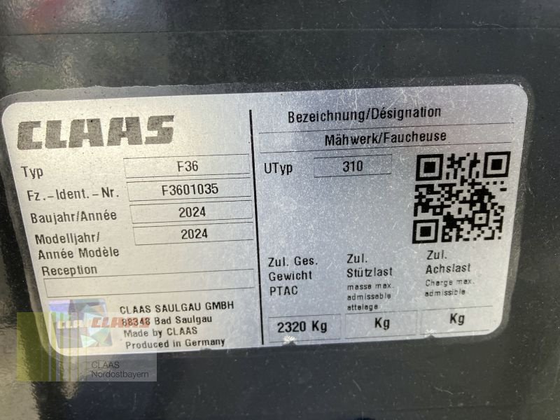 Mähwerk от тип CLAAS DISCO 9700 COMFORT, Neumaschine в Schwend (Снимка 14)