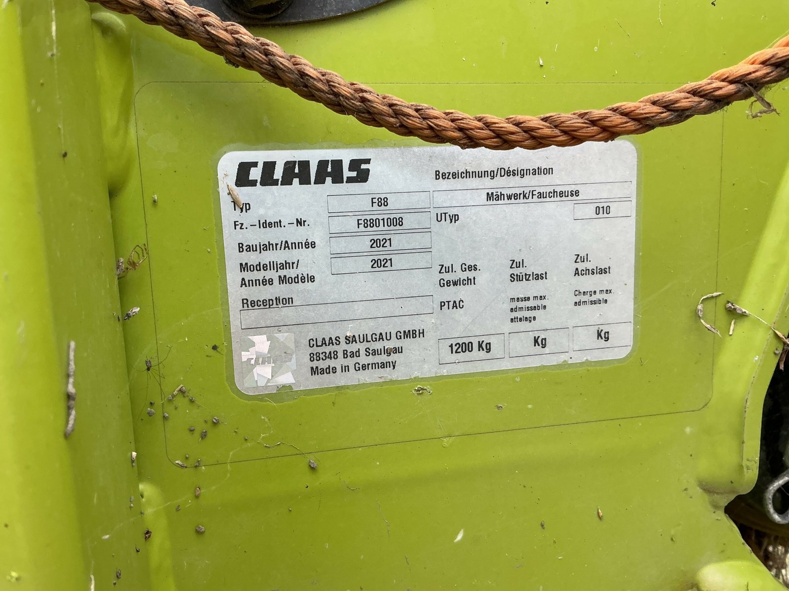 Mähwerk of the type CLAAS FAUCHEUSE CLAAS DISCO 4400 PAL, Gebrauchtmaschine in ST CLEMENT DE LA PLACE (Picture 10)