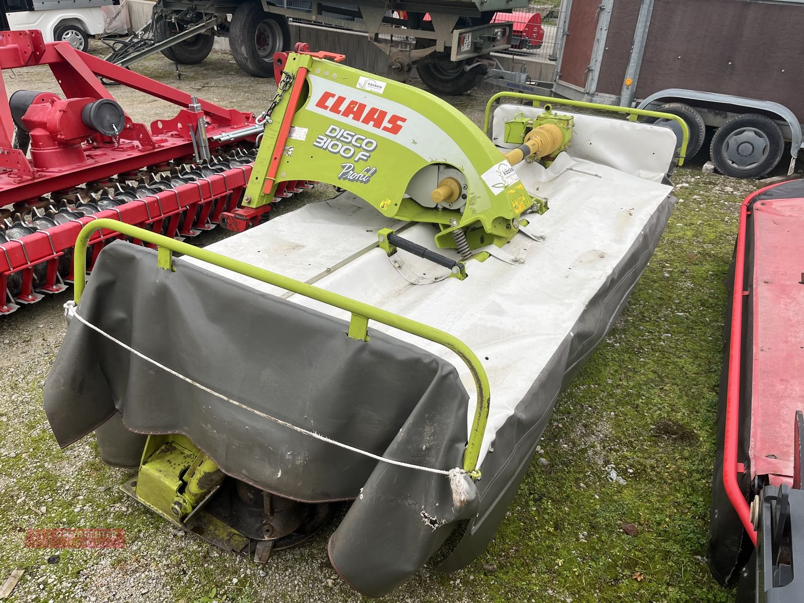 Mähwerk Türe ait CLAAS Frontmähwerk Disco 3100F Profil, Gebrauchtmaschine içinde St. Pölten (resim 7)