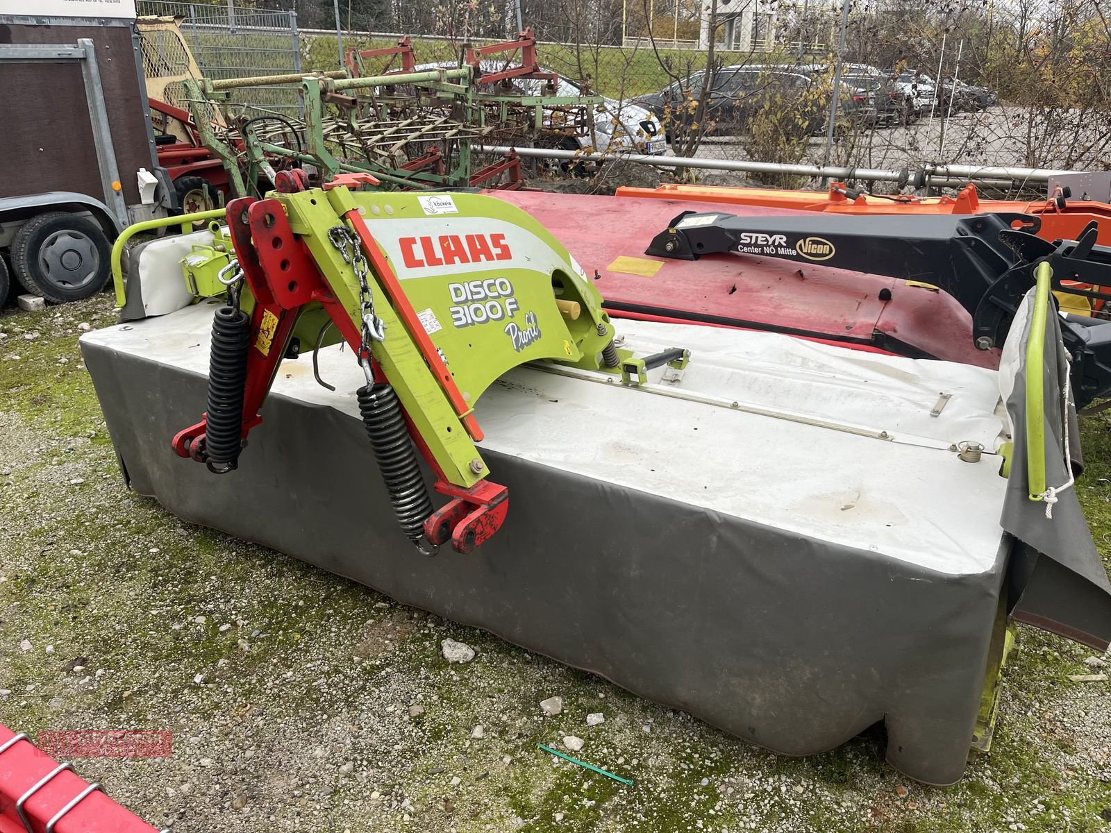 Mähwerk Türe ait CLAAS Frontmähwerk Disco 3100F Profil, Gebrauchtmaschine içinde St. Pölten (resim 4)