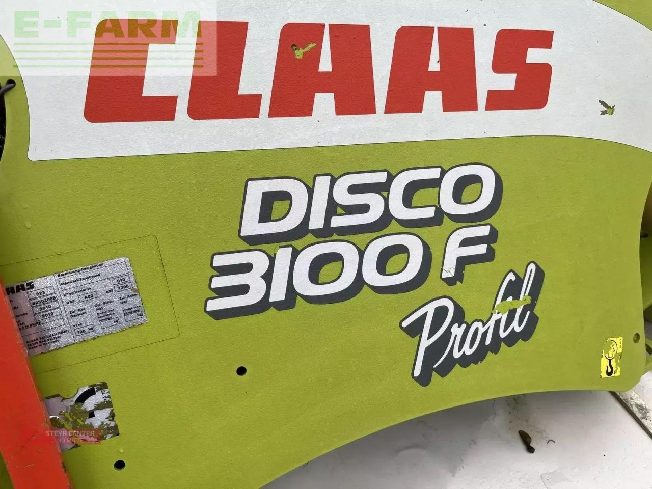 Mähwerk del tipo CLAAS frontmähwerk disco 3100f profil, Gebrauchtmaschine In ST. PÖLTEN (Immagine 6)