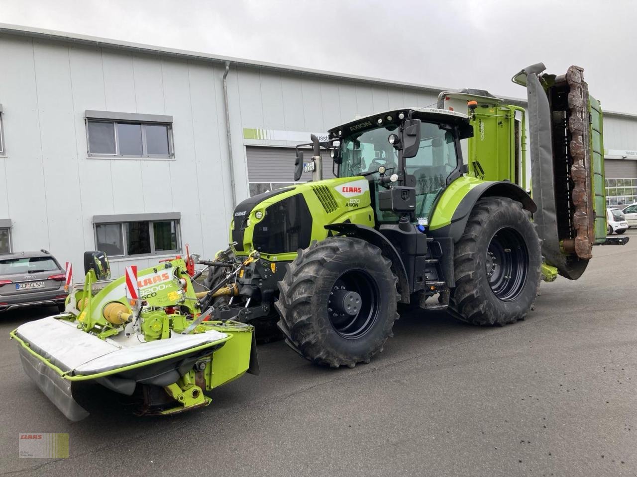 Mähwerk des Typs CLAAS Mähkombination DISCO 9200 C AS AUTOSWATHER mit DISCO 3200 FC PROFIL, Aufbereiter, Gebrauchtmaschine in Molbergen (Bild 2)