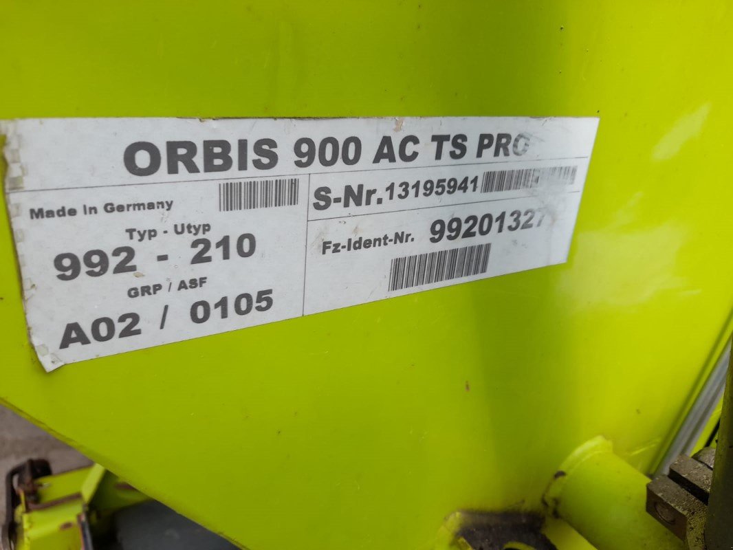 Mähwerk des Typs CLAAS ORBIS 900 AC TS Pro, Gebrauchtmaschine in Liebenwalde (Bild 24)