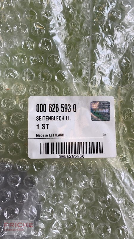 Mähwerk des Typs CLAAS Seitenbleche für V- Schneidwerk bis 7,50 m, Gebrauchtmaschine in Demmin (Bild 2)