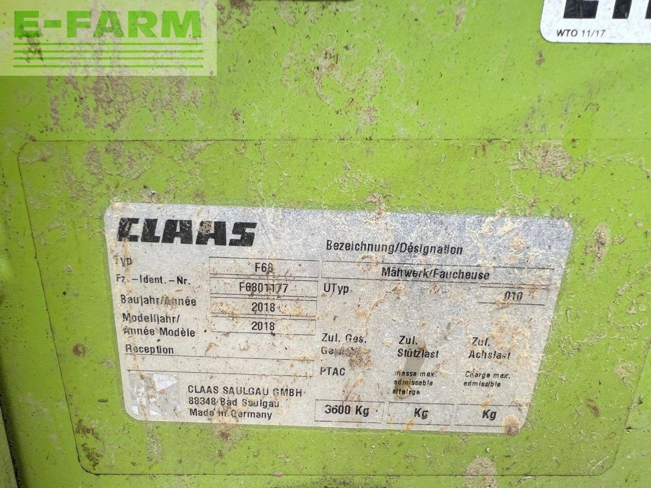 Mähwerk от тип CLAAS USED 2019 DISCO 1100C BUTTERFLY C/W DISCO 3200 FC PROFI (F9601248), Gebrauchtmaschine в CIRENCESTER (Снимка 2)