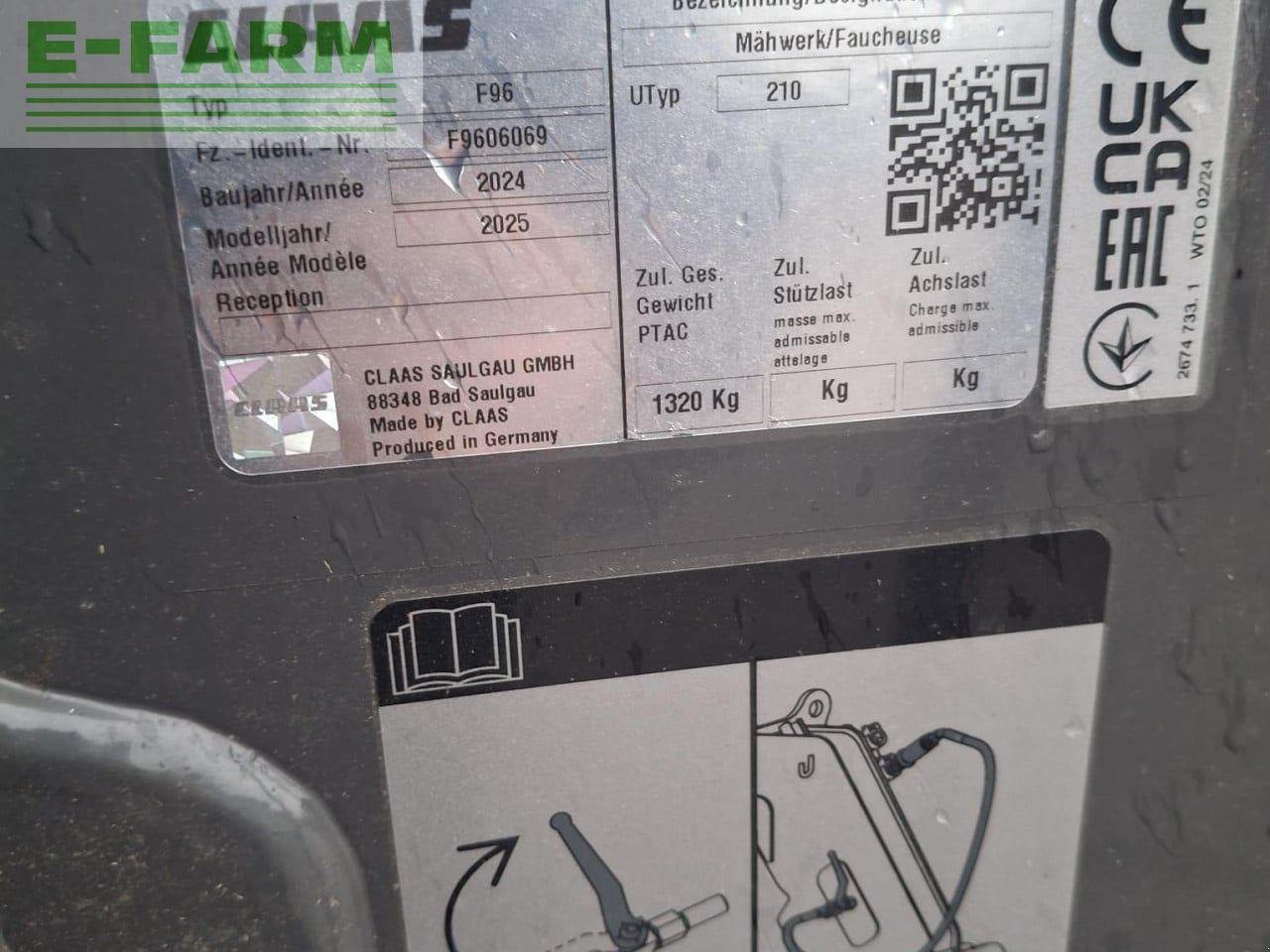 Mähwerk tipa CLAAS USED 3200FC MOVE, Gebrauchtmaschine u HEXHAM (Slika 2)
